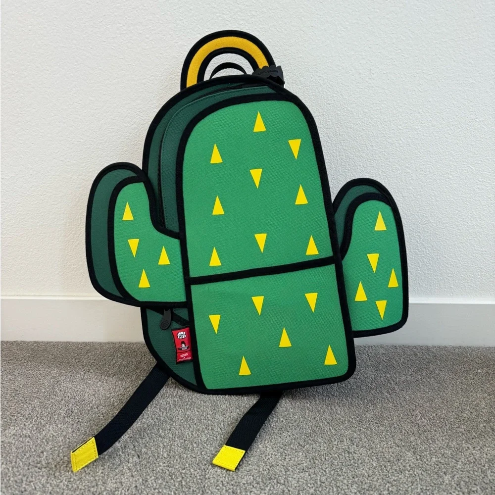 Jump from Paper Cactus backpack pop art 2018 LIKE NEW - Picture 2 of 4